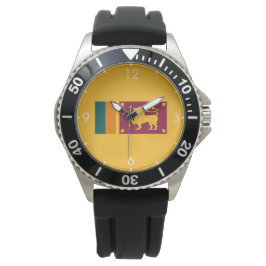 Reloj De Pulsera Bandera de Sri Lanka