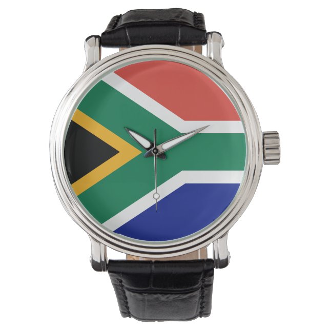 Reloj De Pulsera Bandera de Sudáfrica (Anverso)