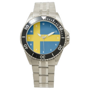 Reloj De Pulsera bandera de suecia