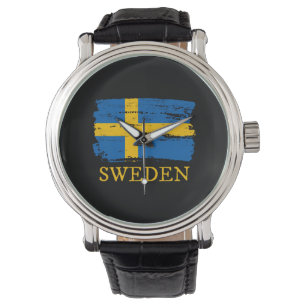 Reloj De Pulsera Bandera de Suecia