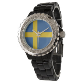 Reloj De Pulsera Bandera de Suecia