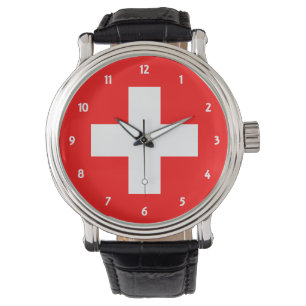 Reloj De Pulsera bandera de suiza
