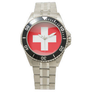 Reloj De Pulsera Bandera de Suiza