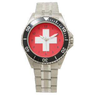 Reloj De Pulsera Bandera de Suiza