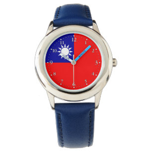 Reloj De Pulsera Bandera de Taiwán
