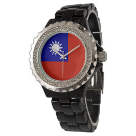 Reloj De Pulsera Bandera de Taiwán