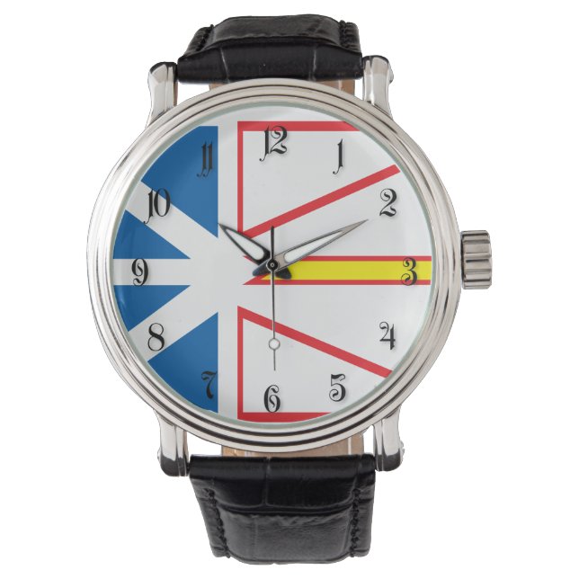 Reloj De Pulsera Bandera de Terranova (Anverso)