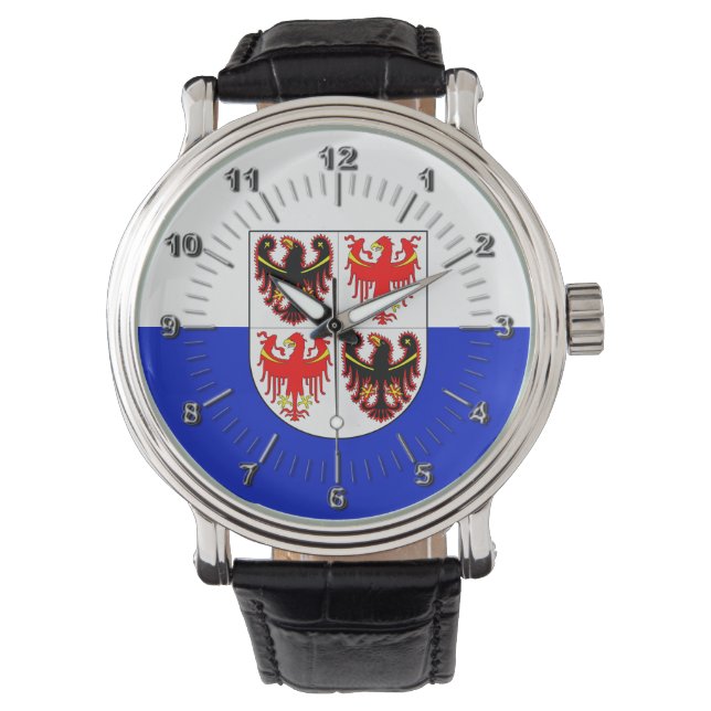 Reloj De Pulsera Bandera de Trentino Alto Adige (Italia) (Anverso)
