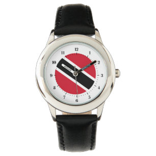 Reloj De Pulsera Bandera de Trinidad y Tobago (trinitense)