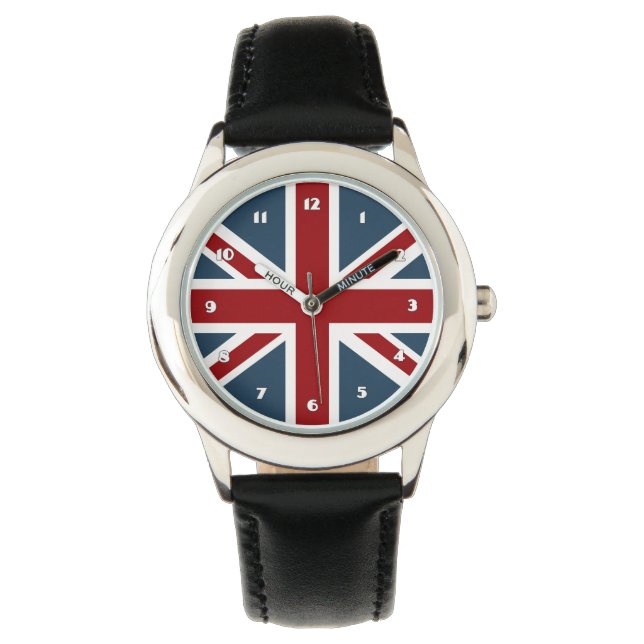 Reloj De Pulsera Bandera de unión clásica (Anverso)