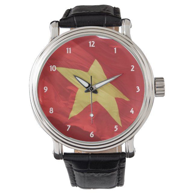 Reloj De Pulsera bandera de vietnam (Anverso)