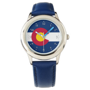 Reloj De Pulsera Bandera del estado de Colorado