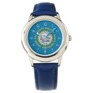 Reloj De Pulsera Bandera del Estado de Dakota del Sur