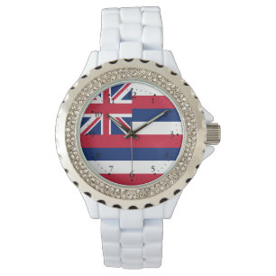 Reloj De Pulsera Bandera del Estado de Hawái