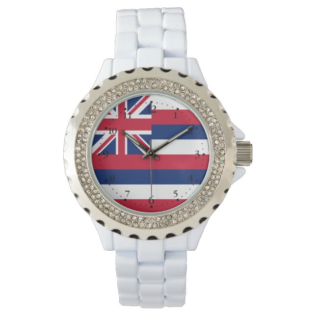 Reloj De Pulsera Bandera del Estado de Hawái (Anverso)