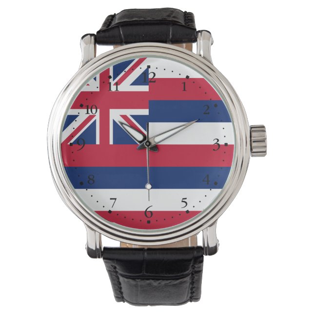 Reloj De Pulsera Bandera del Estado de Hawái (Anverso)