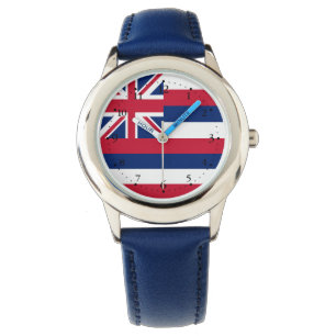 Reloj De Pulsera Bandera del estado de Hawái