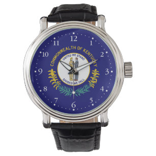 Reloj De Pulsera Bandera del estado de Kentucky