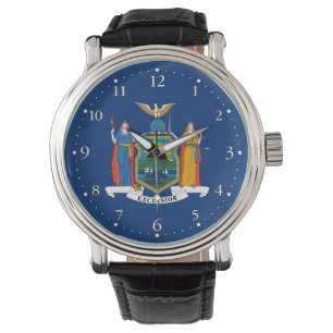 Reloj De Pulsera Bandera del Estado de Nueva York