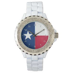 Reloj De Pulsera Bandera del estado de Texas
