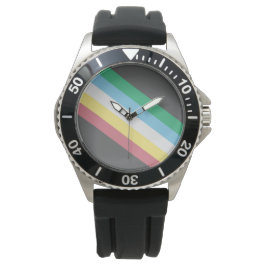 Reloj De Pulsera Bandera del Orgullo de la Discapacidad