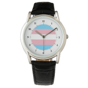 Reloj De Pulsera Bandera del orgullo transgénero