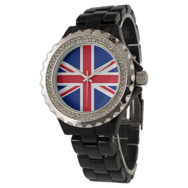 Reloj De Pulsera Bandera del Reino Unido (Angular)