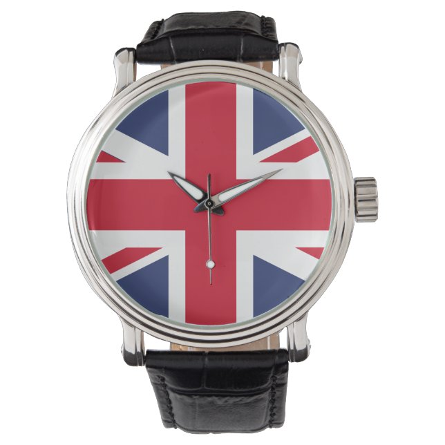 Reloj De Pulsera Bandera del Reino Unido (Anverso)