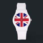 Reloj De Pulsera Bandera del Reino Unido (Union Jack)<br><div class="desc">Bandera del Reino Unido</div>