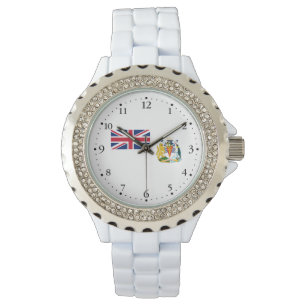 Reloj De Pulsera Bandera del Territorio Antártico Británico