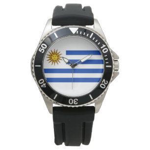 Reloj De Pulsera Bandera del Uruguay (Uruguay)