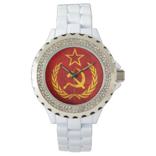 Reloj De Pulsera Bandera del vintage CCCP