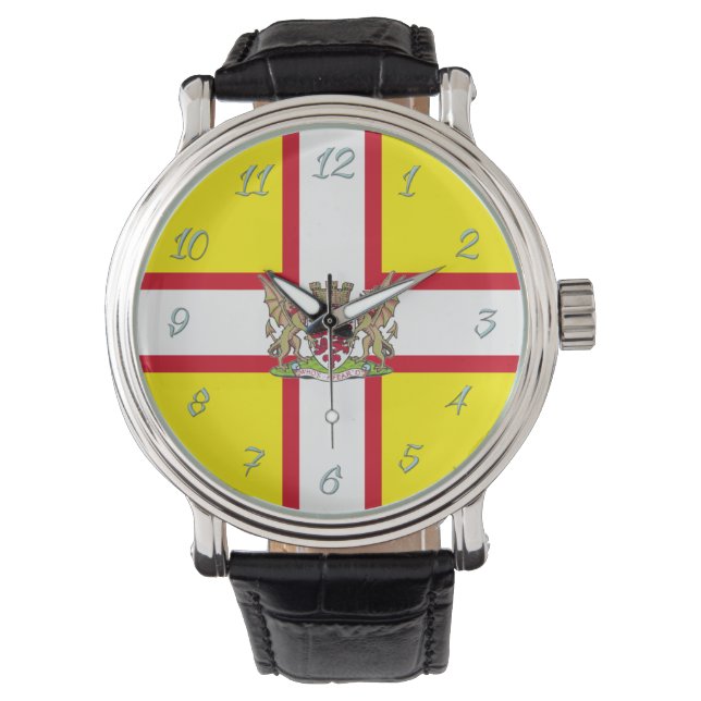 Reloj De Pulsera Bandera Dorset (Anverso)