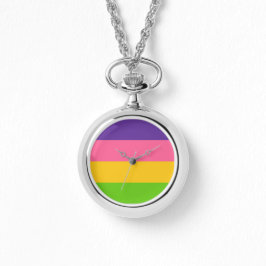 Reloj De Pulsera Bandera espáfica (Amor Lesbiano) (LGBT)
