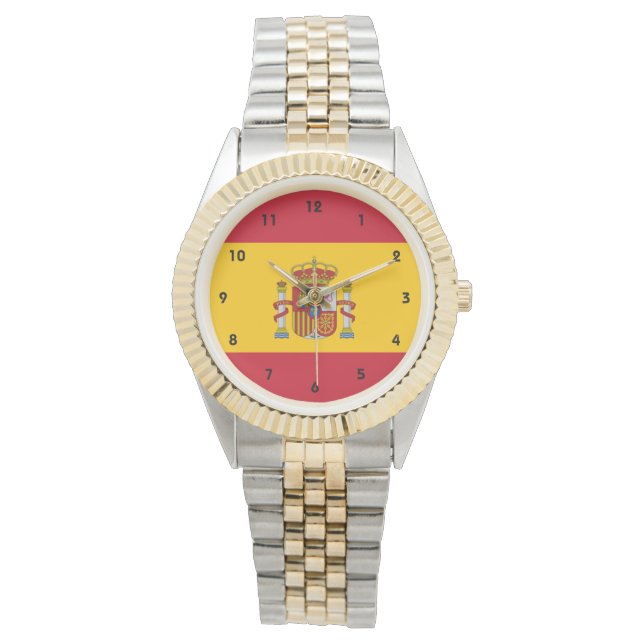 Reloj De Pulsera bandera españa (Anverso)