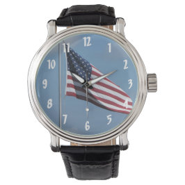 Reloj De Pulsera Bandera estadounidense