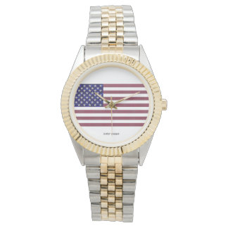 Reloj De Pulsera Bandera estadounidense