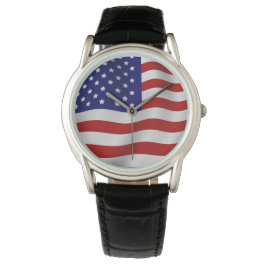 Reloj De Pulsera Bandera estadounidense