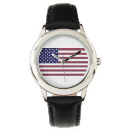 Reloj De Pulsera Bandera estadounidense