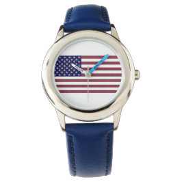 Reloj De Pulsera Bandera estadounidense