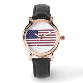 Reloj De Pulsera Bandera estadounidense