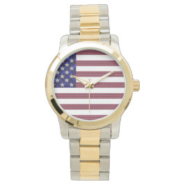 Reloj De Pulsera Bandera estadounidense