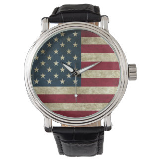 Reloj De Pulsera Bandera estadounidense