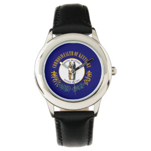 Reloj De Pulsera Bandera estatal de Kentucky