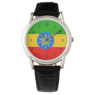 Reloj De Pulsera Bandera etíope