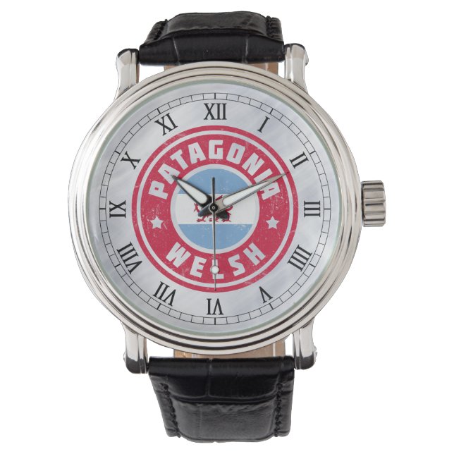 Reloj De Pulsera Bandera galesa de la Patagonia (Anverso)