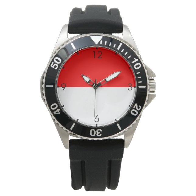 Reloj De Pulsera Bandera indonesia (Anverso)