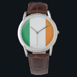 Reloj De Pulsera Bandera irlandesa<br><div class="desc">Bandera irlandesa</div>