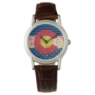 Reloj De Pulsera Bandera lamentable del estado de la moda el  