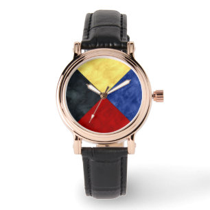 Reloj De Pulsera Bandera marítima de señal náutica